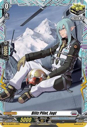 Blitz Pilot, Jagt (D-PR/836EN) - D Promo Cards