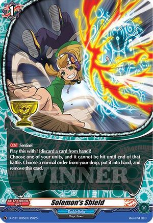 Solomon's Shield (D-PR/1005EN) - D Promo Cards