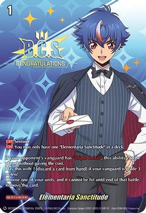 Elementaria Sanctitude (VGS04b) (BCS2526/VGS04b) - D Promo Cards