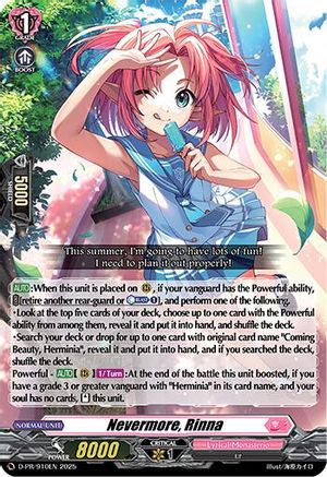 Nevermore, Rinna (D-PR/910EN) - D Promo Cards