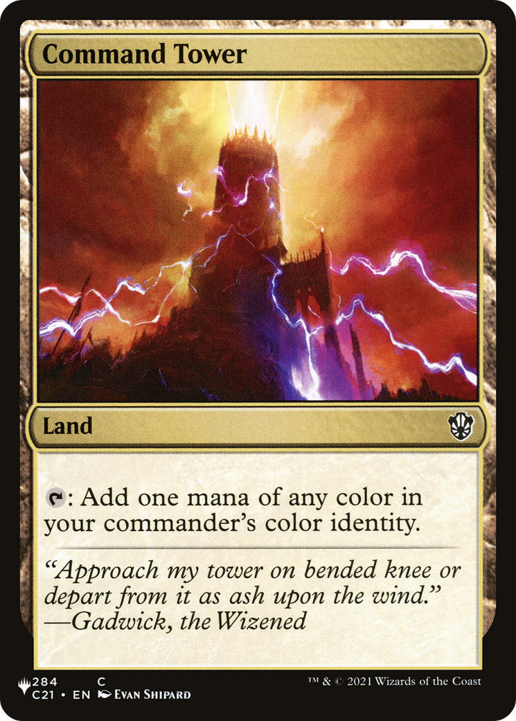 Command Tower (C21) (LIST-284) - The List