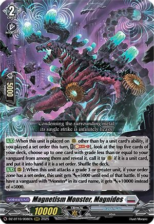 Magnetism Monster, Magnides (DZ-BT10/008EN) - DZ-BT10: Dragonsoul Resonance