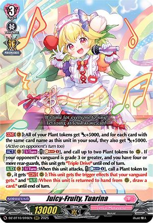 Juicy-Fruity, Tuarina (DZ-BT10/016EN) - DZ-BT10: Dragonsoul Resonance