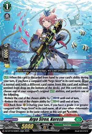 Argo Siren, Kuresh (DZ-BT10/038EN) - DZ-BT10: Dragonsoul Resonance