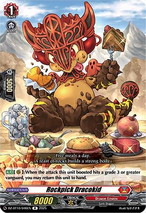 Rockpick Dracokid (DZ-BT10/046EN) - DZ-BT10: Dragonsoul Resonance