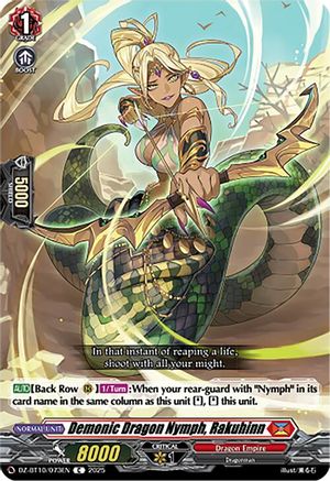 Demonic Dragon Nymph, Rakuhinn (DZ-BT10/073EN) - DZ-BT10: Dragonsoul Resonance