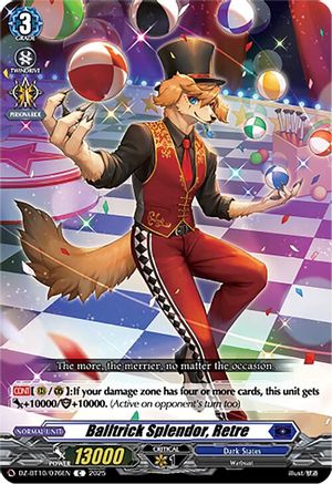 Balltrick Splendor, Retre (DZ-BT10/076EN) - DZ-BT10: Dragonsoul Resonance