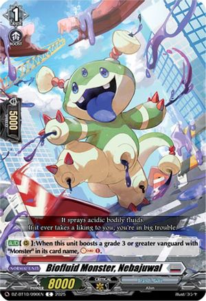 Biofluid Monster, Nebajuwal (DZ-BT10/090EN) - DZ-BT10: Dragonsoul Resonance