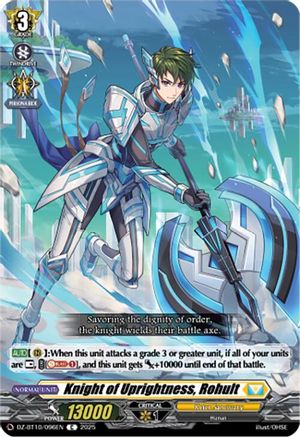 Knight of Uprightness, Rohult (DZ-BT10/096EN) - DZ-BT10: Dragonsoul Resonance