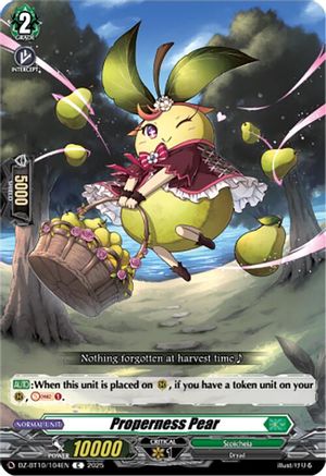 Properness Pear (DZ-BT10/104EN) - DZ-BT10: Dragonsoul Resonance