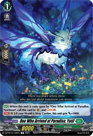 One Who Arrived at Paradise, Yotil (DZ-BT10/109EN) - DZ-BT10: Dragonsoul Resonance