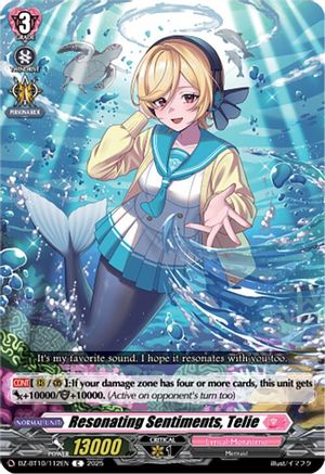 Resonating Sentiments, Telie (DZ-BT10/112EN) - DZ-BT10: Dragonsoul Resonance