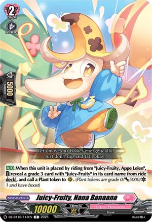 Juicy-Fruity, Nana Banaana (DZ-BT10/113EN) - DZ-BT10: Dragonsoul Resonance