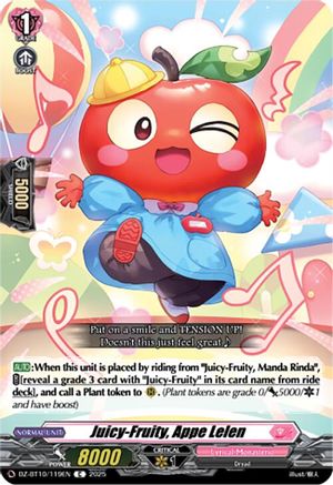 Juicy-Fruity, Appe Lelen (DZ-BT10/119EN) - DZ-BT10: Dragonsoul Resonance