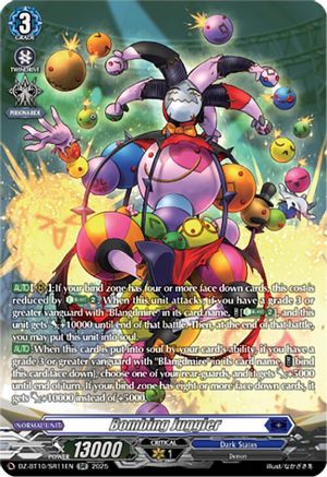 Bombing Juggler (SR) (DZ-BT10/SR11EN) - DZ-BT10: Dragonsoul Resonance