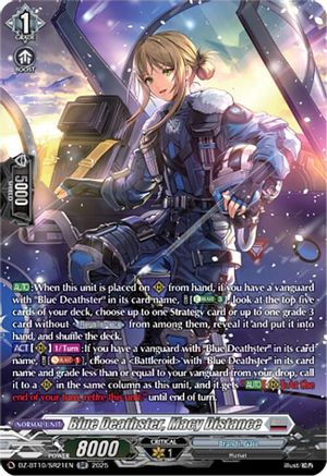 Blue Deathster, Macy Distance (SR) (DZ-BT10/SR21EN) - DZ-BT10: Dragonsoul Resonance