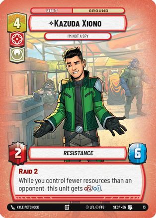 Kazuda Xiono - I'm Not A Spy - Secrets of Power Weekly Play Promos