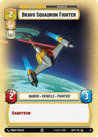 Bravo Squadron Fighter - Secrets of Power Weekly Play Promos