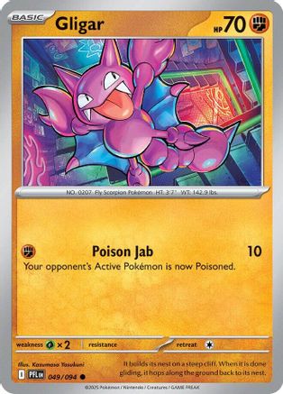 Gligar 049/094 ME02 Phantasmal Flames - Common