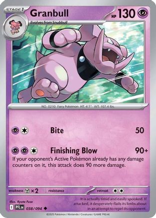 Granbull 038/094 ME02 Phantasmal Flames - Uncommon