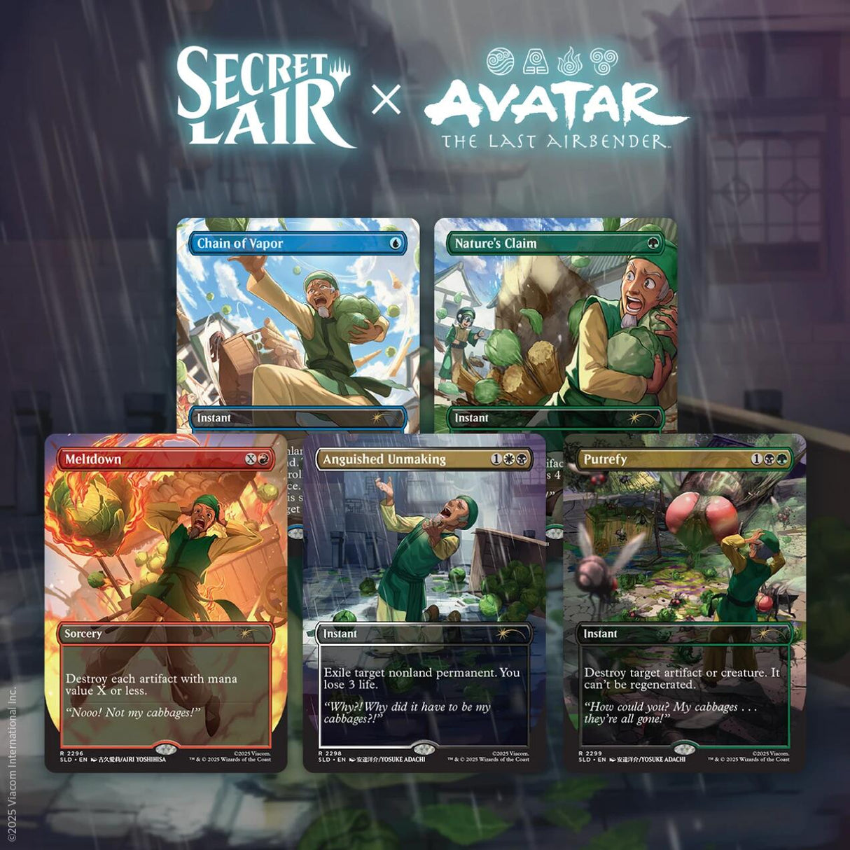 Secret Lair x Avatar: The Last Airbender: My Cabbages! - Non-Foil Edition
