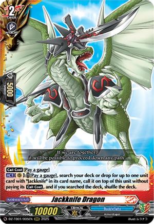 Jackknife Dragon (DZ-TB01/005EN) - DZ-TB01: Future Card Buddyfight