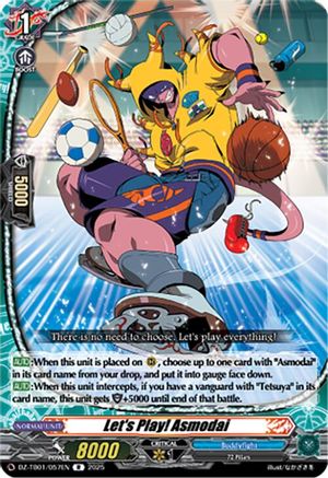 Let's Play! Asmodai (DZ-TB01/057EN) - DZ-TB01: Future Card Buddyfight