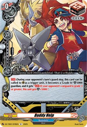 Buddy Help (DZ-TB01/076EN) - DZ-TB01: Future Card Buddyfight