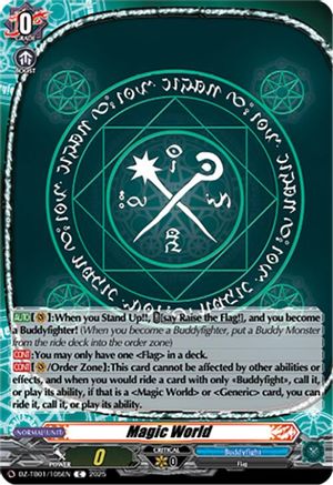 Magic World (DZ-TB01/105EN) - DZ-TB01: Future Card Buddyfight