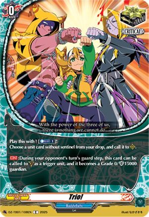 Trio! (DZ-TB01/108EN) - DZ-TB01: Future Card Buddyfight