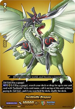 Jackknife Dragon (BR) (DZ-TB01/BR03EN) - DZ-TB01: Future Card Buddyfight