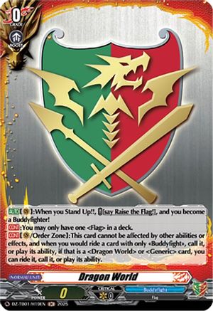 Dragon World (H) (DZ-TB01/H19EN) - DZ-TB01: Future Card Buddyfight