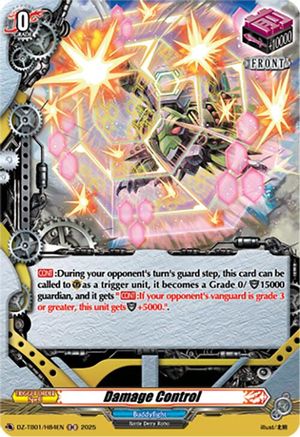 Damage Control (H) (DZ-TB01/H84EN) - DZ-TB01: Future Card Buddyfight