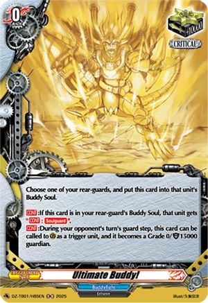 Ultimate Buddy! (H) (DZ-TB01/H85EN) - DZ-TB01: Future Card Buddyfight