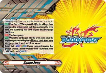 Gauge Zone (D-PR/924EN) - D Promo Cards