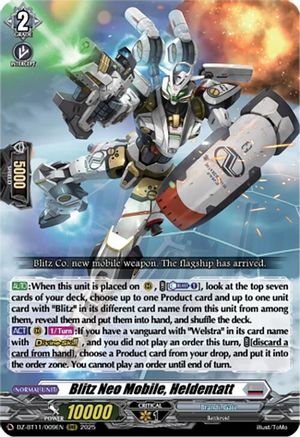 Blitz Neo Mobile, Heldentatt (DZ-BT11/009EN) - DZ-BT11: Symphony of Might & Bloom