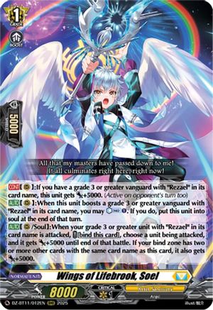 Wings of Lifebrook, Soel (DZ-BT11/012EN) - DZ-BT11: Symphony of Might & Bloom