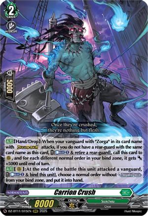 Carrion Crush (DZ-BT11/015EN) - DZ-BT11: Symphony of Might & Bloom