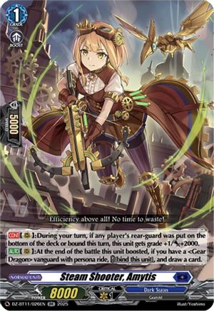 Steam Shooter, Amytis (DZ-BT11/026EN) - DZ-BT11: Symphony of Might & Bloom