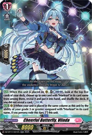 Cheerful Butterfly, Vlinda (DZ-BT11/041EN) - DZ-BT11: Symphony of Might & Bloom