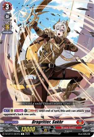 Dragritter, Sakhr (DZ-BT11/067EN) - DZ-BT11: Symphony of Might & Bloom