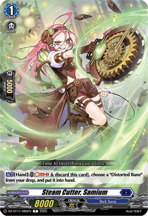 Steam Cutter, Samium (DZ-BT11/080EN) - DZ-BT11: Symphony of Might & Bloom