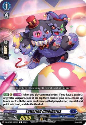 Tottering Chibiberus (DZ-BT11/083EN) - DZ-BT11: Symphony of Might & Bloom