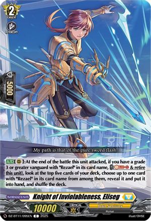 Knight of Inviolableness, Eliseg (DZ-BT11/095EN) - DZ-BT11: Symphony of Might & Bloom