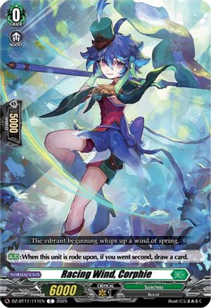 Racing Wind, Corphie (DZ-BT11/111EN) - DZ-BT11: Symphony of Might & Bloom