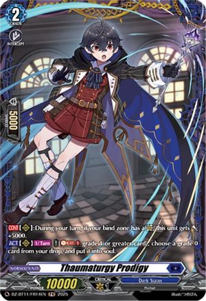 Thaumaturgy Prodigy (FR) (DZ-BT11/FR14EN) - DZ-BT11: Symphony of Might & Bloom