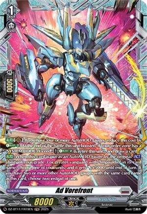 Ad Vorefront (FR) (DZ-BT11/FR19EN) - DZ-BT11: Symphony of Might & Bloom