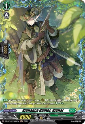 Vigilance Hunter, Vigilar (FR) (DZ-BT11/FR38EN) - DZ-BT11: Symphony of Might & Bloom