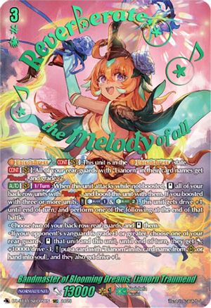 Bandmaster of Blooming Dreams, Lianorn Traumend (SEC) (DZ-BT11/SEC05EN) - DZ-BT11: Symphony of Might & Bloom