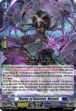 Thorns of Gourmet, Nizroch (D-PR/986EN) - D Promo Cards